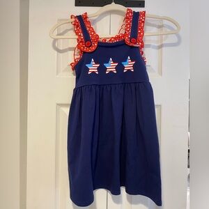 NWT Marie Nicole USA STAR 4thofJuly dress Size 5